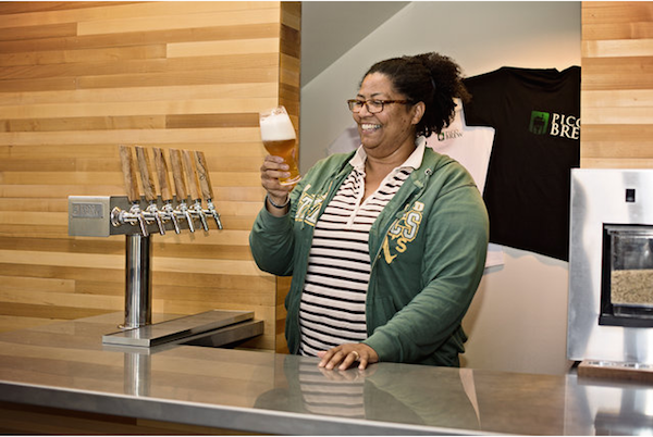 Annie Johnson, the first African American ever (and first woman since 1983) to win Homebrewer of the Year.